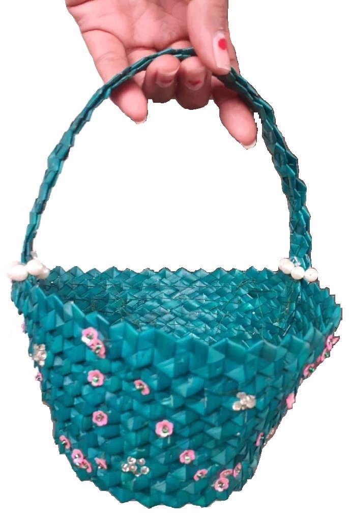 100% Natural Handmade Dwarf Wild Palm Bag