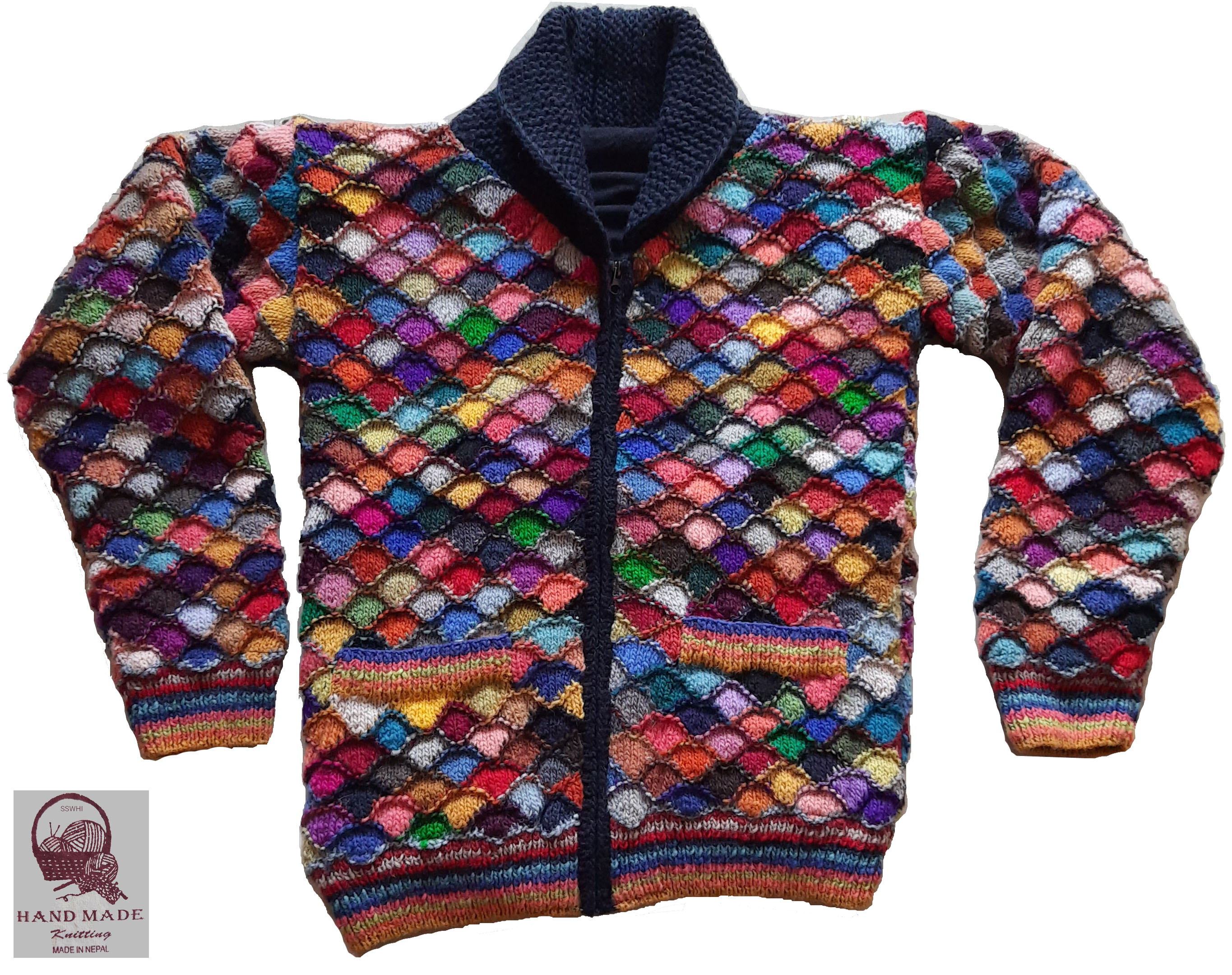 100 color woolen sweater