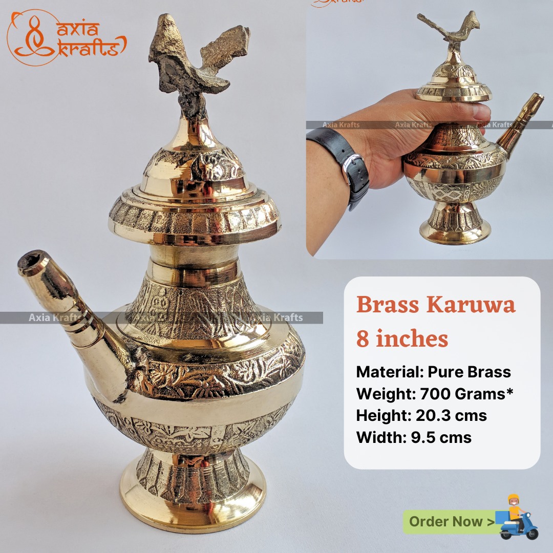 Brass Karuwa 8 Inches