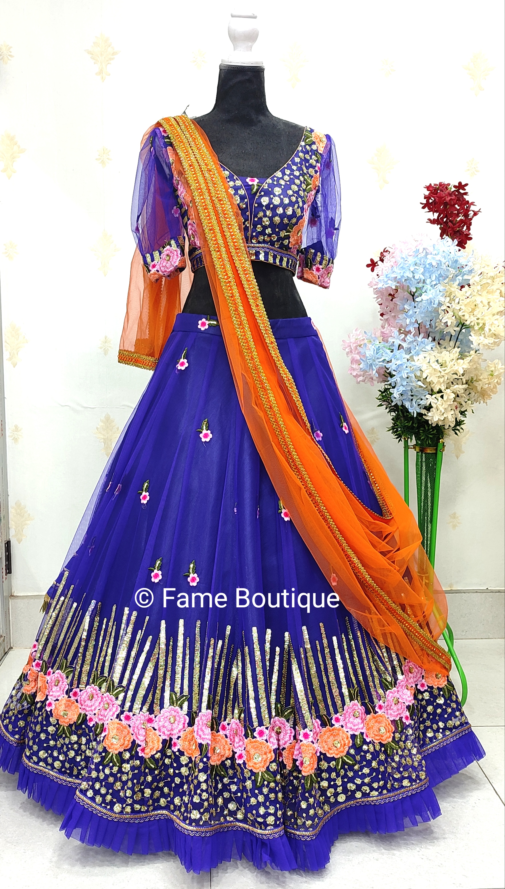 Floral Lehenga