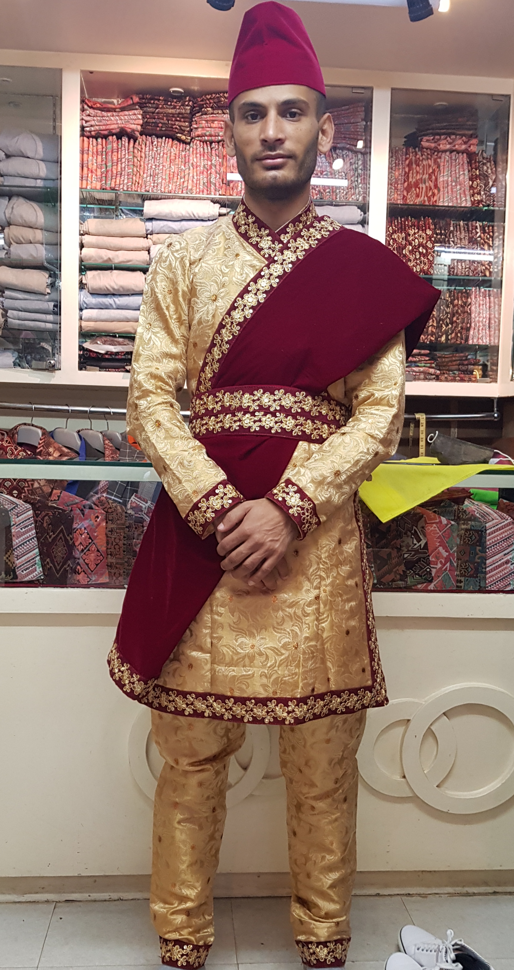 Behula (groom) dress