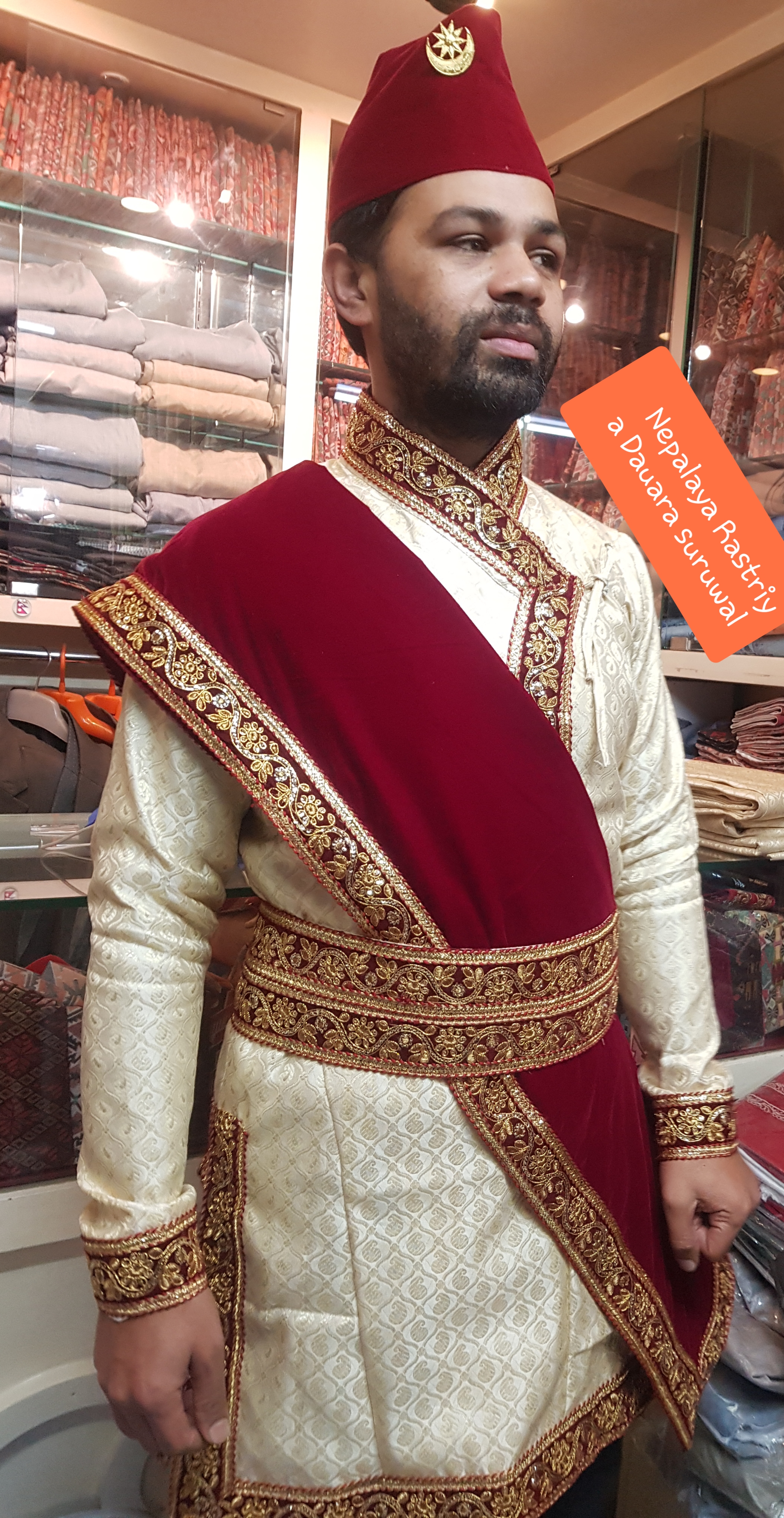 Groom(Behula) Dress.