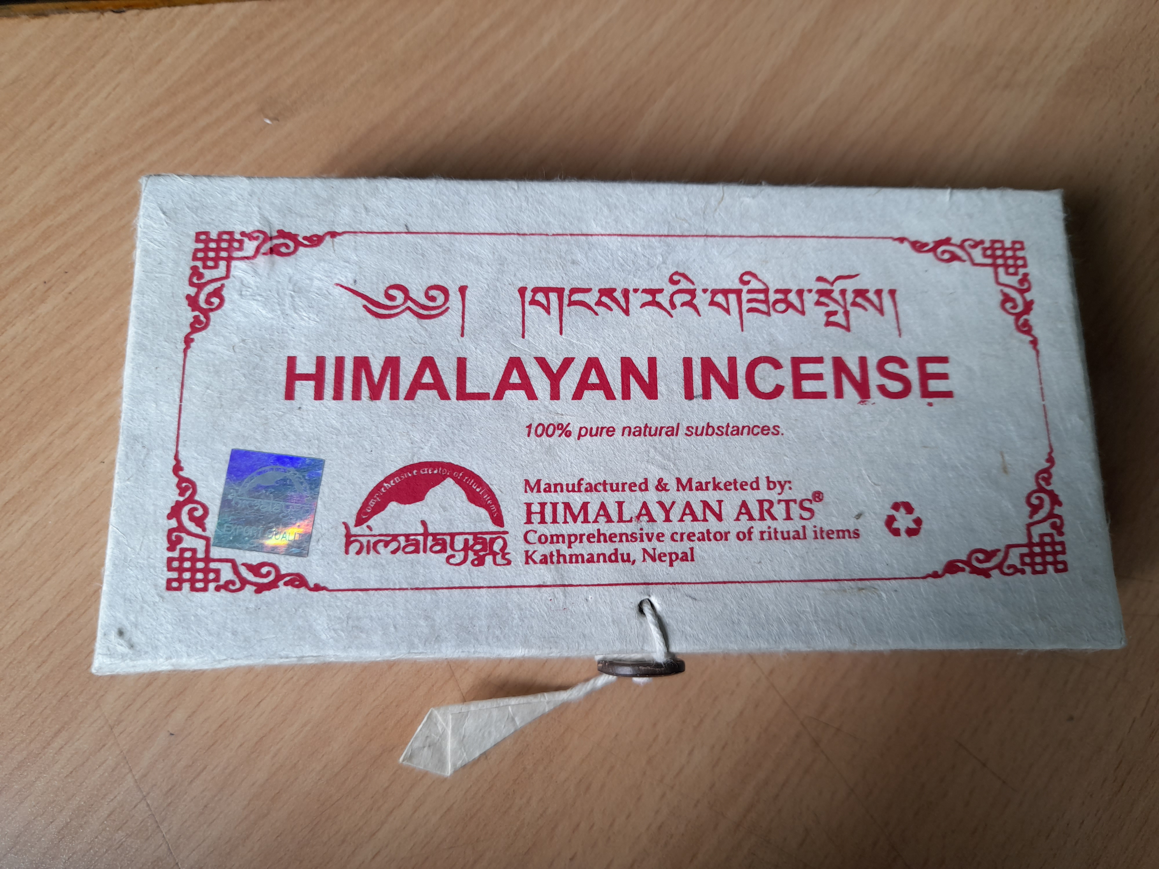 Himalayan Incense Box