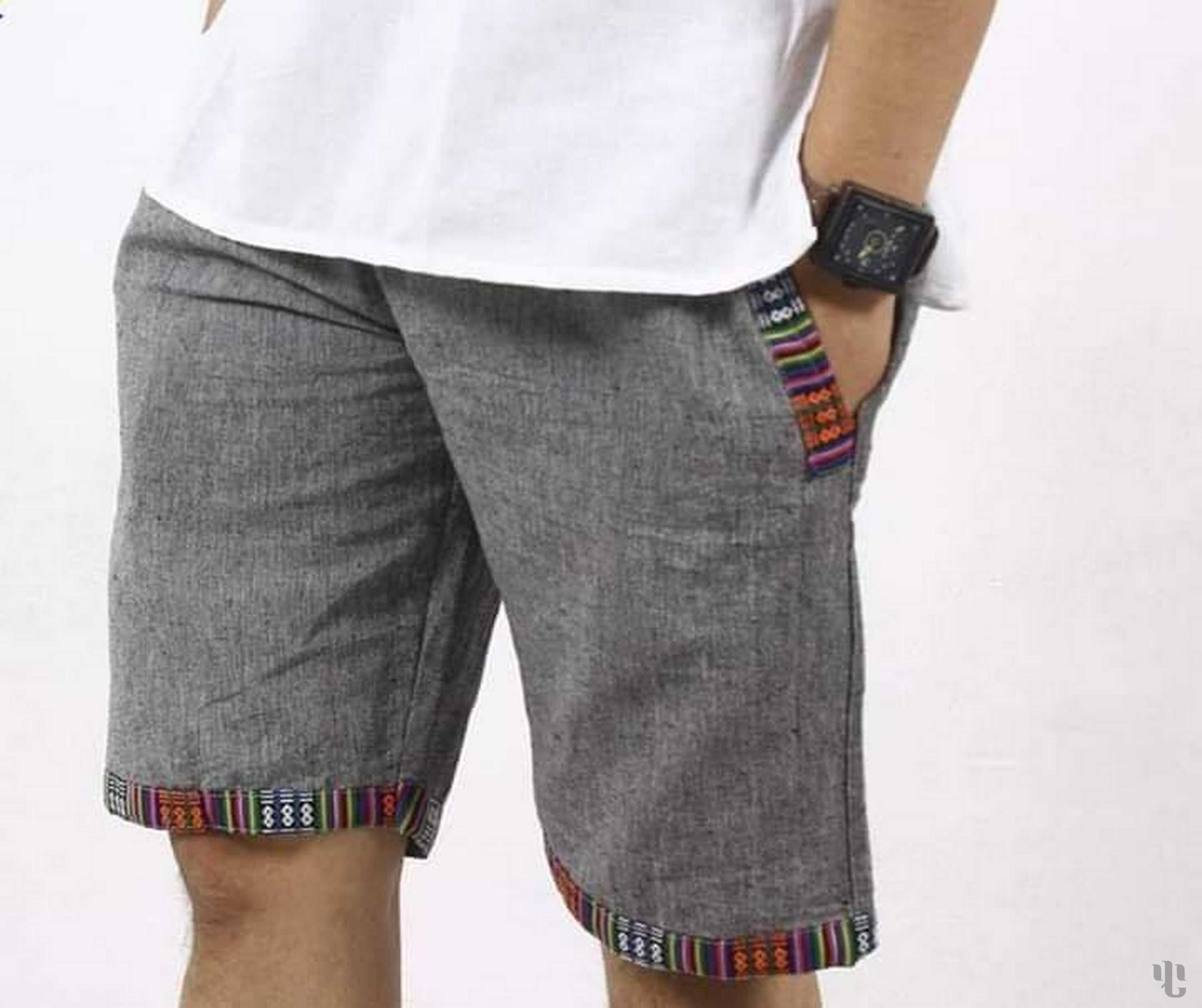 Nepali Handmade Cotton Shorts, Dying 