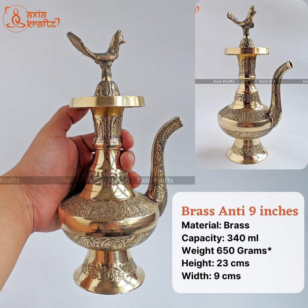 Brass Anti 9 Inches
