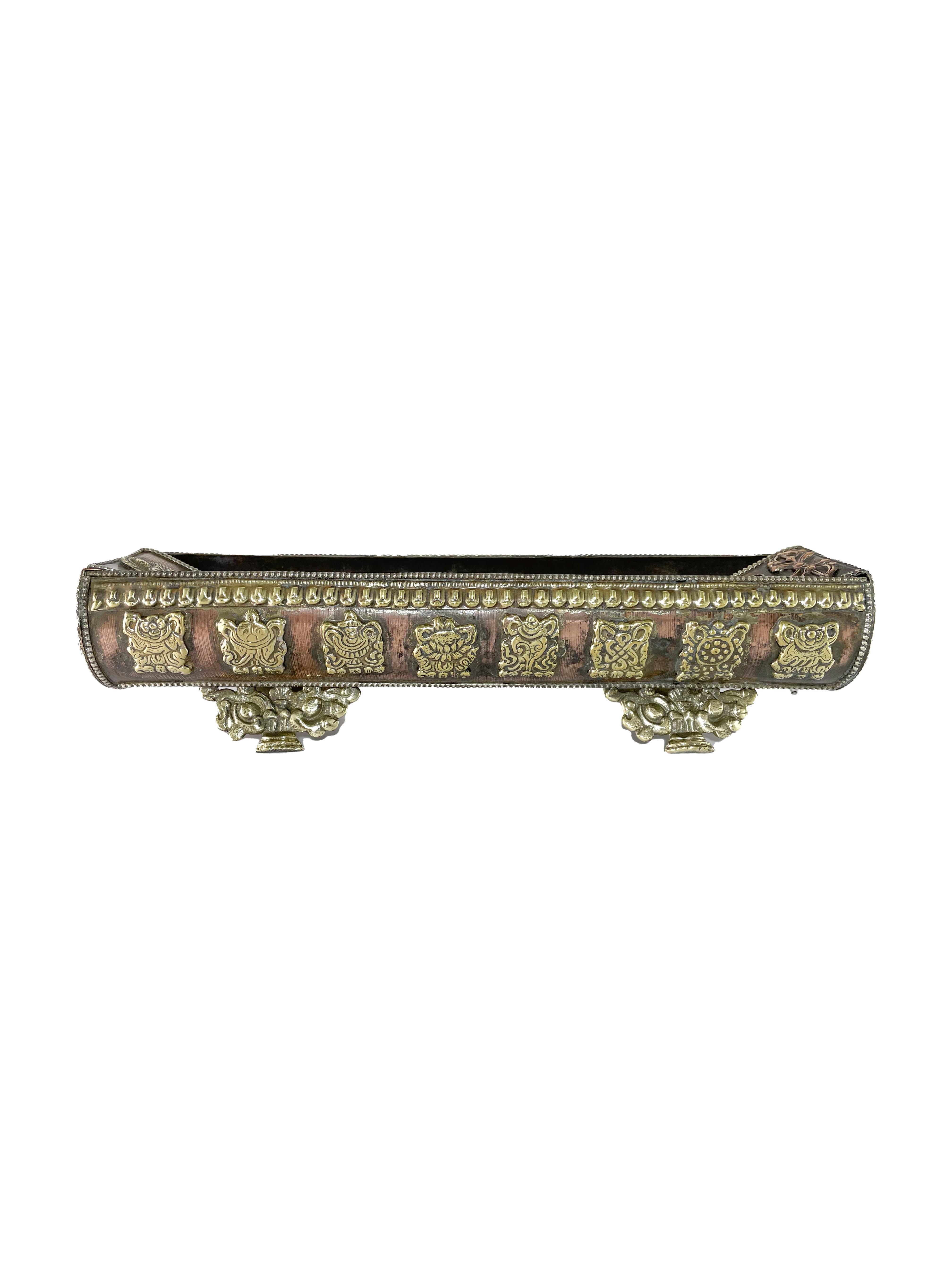 Incense Burner, Copper plated 