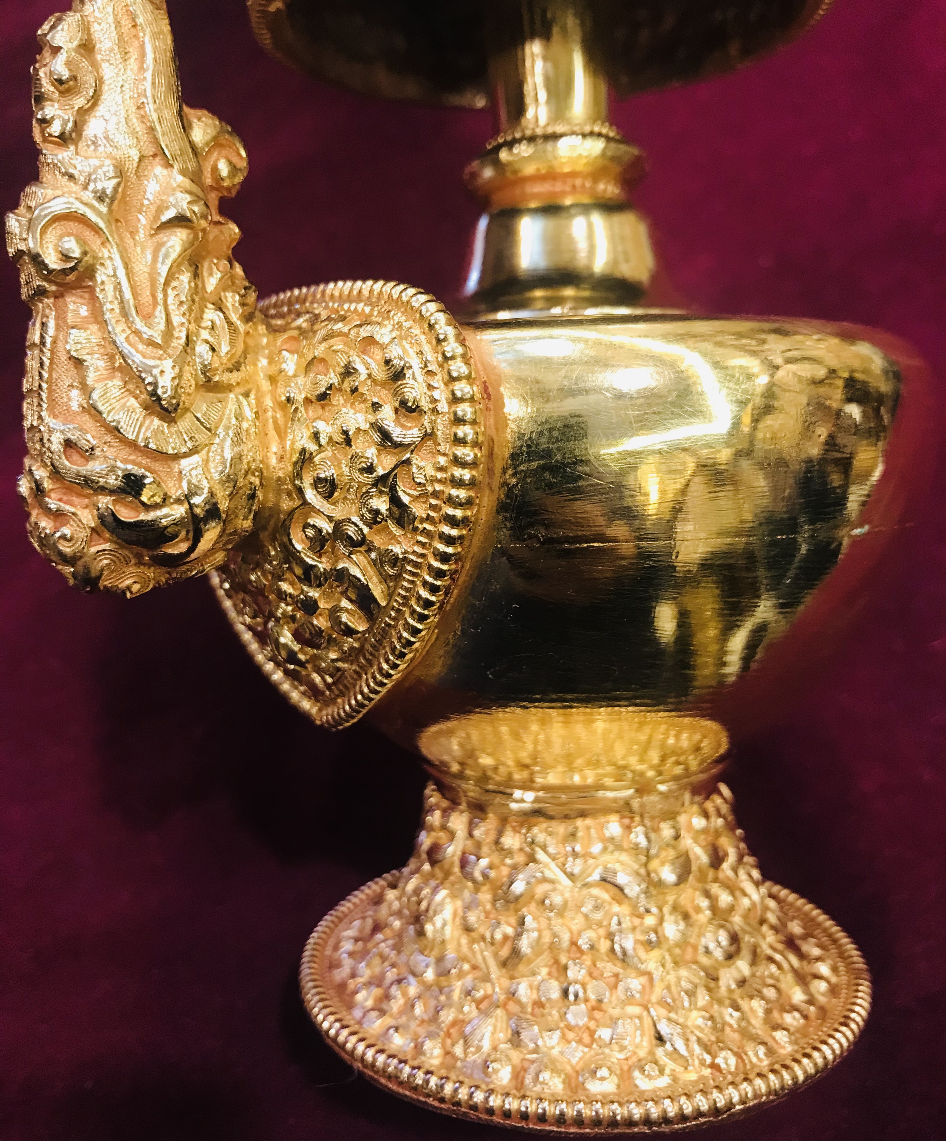 Full Fire Gold Plated Copper Bumpa 