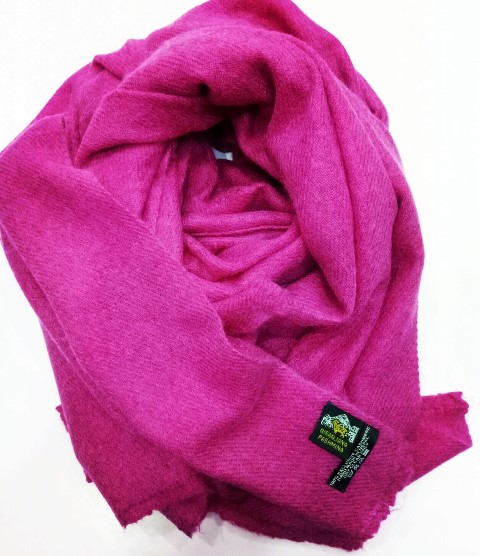 Cashmere Winter Stole with Fringe End