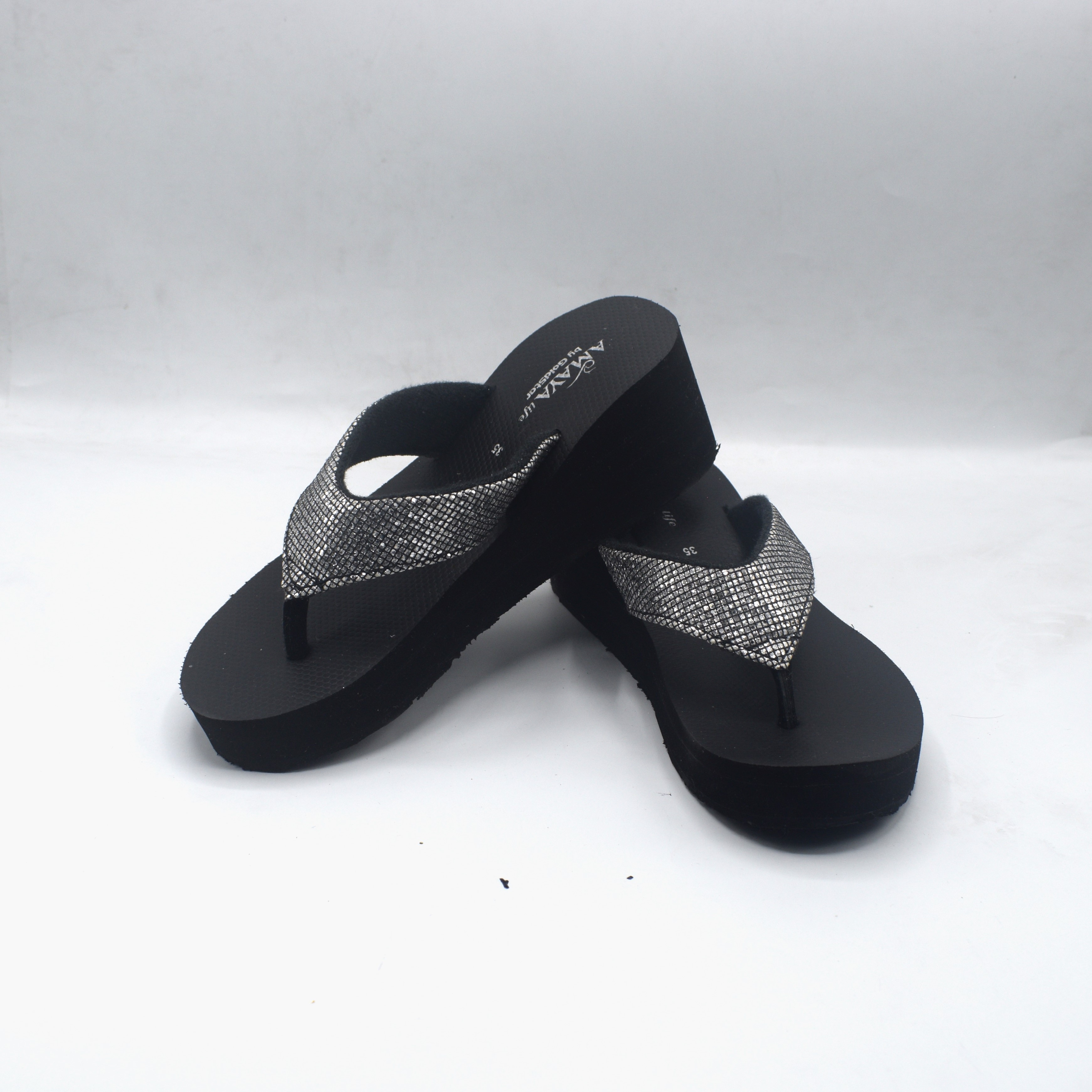 Amaya 02 Black Goldstar Shoes for Women