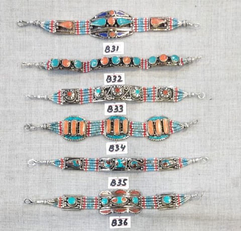 White Metal Fashion Bracelets