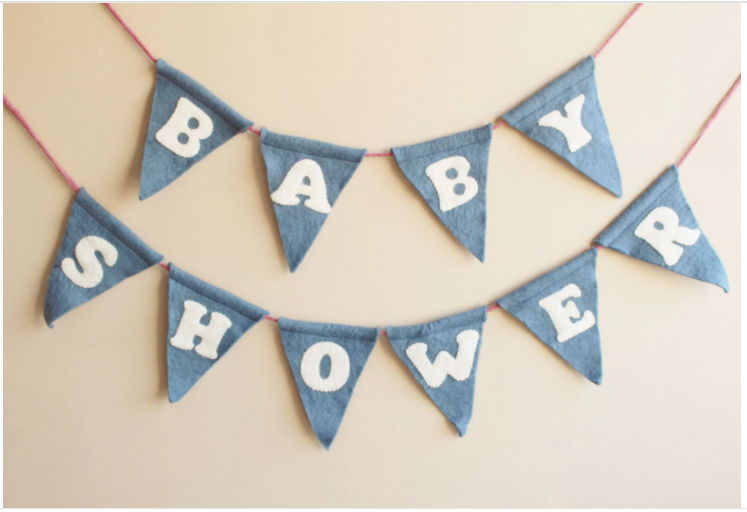 Baby shower Banner