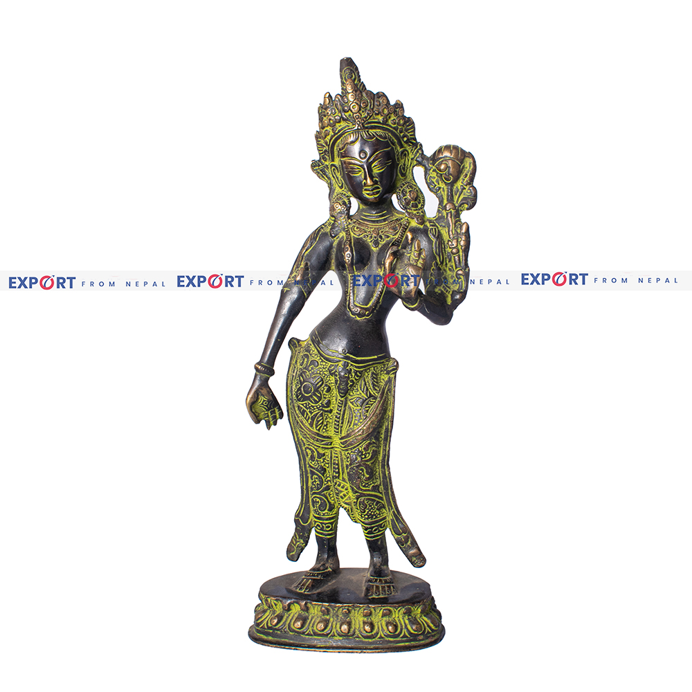 Standing White Tara Statue