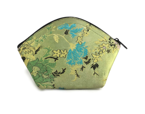 Hemp Small Bags, Hemp Coin Bags 1 Chain (Green)