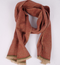 Multi-Color Jacquard Cashmere Stole
