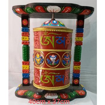Wall Hanging Buddhist prayer wheels-30 cm