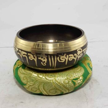 Double Dorje Design Singing Bowl