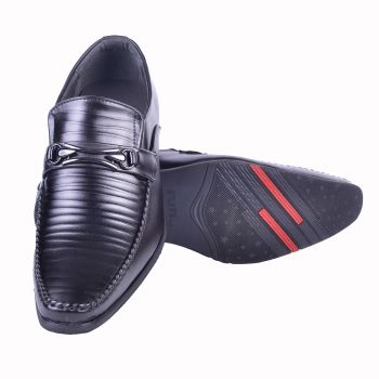 Black Leather Shoes for Men