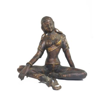 Statue of Parvati , Antique Finishing