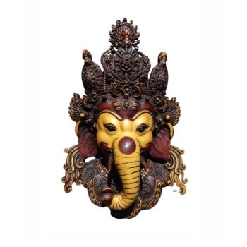 Resin Ganesh Mask 