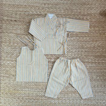 Cotton Double Layer Bhoto Set for Baby 