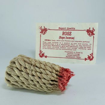 Rose: Traditional Handmade Rope Incense