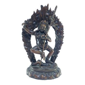Old Stock , Tibetan Statue of Vajravarahi, Chocolate Oxidized , Last Piece