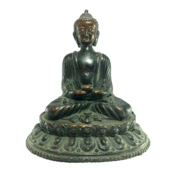 Old Stock Statue of Amitabha Buddha Oxidized , Last Piece