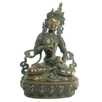  Old Stock Statue of Vajrasattva Oxidized , Last Piece 