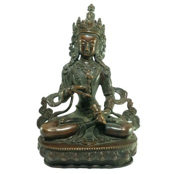  Old Stock Statue of Vajrasattva Oxidized , Last Piece 