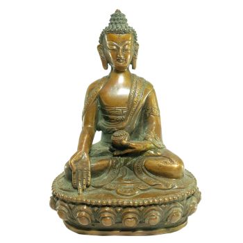  Old Stock Statue of Ratnasambhava Buddha Oxidized , Last Piece 