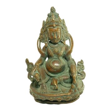  Old Stock Statue of Yellow Jambhala Oxidized , Last Piece 