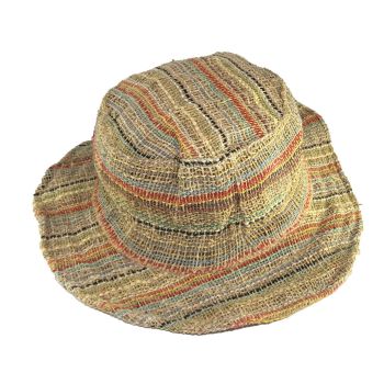 Handmade Hemp Cap , Free Size ,
