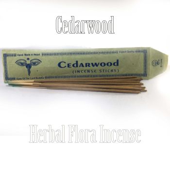  Cedarwood , Natural Flora Incense Stick