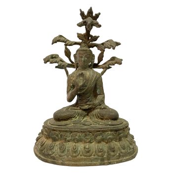  40+ Year Handmade Statue Of Shakyamuni Buddha, 