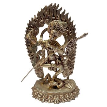  Masterpiece , Sterling Silver, 176 Gram Statue of SinghaMukha, Old Stock 