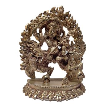  Masterpiece , Sterling Silver, 200 Gram Statue of White Jambala, Old Stock 