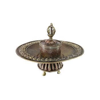 Incense Burner, Copper plated 