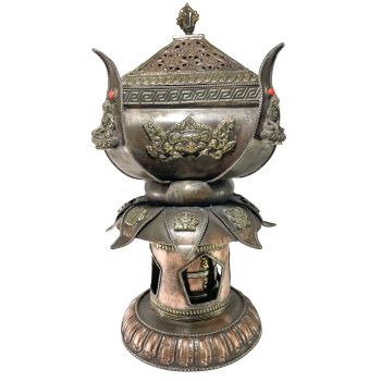 Incense Burner, Copper plated 
