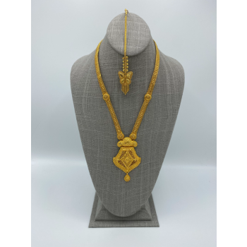 Set of 24k Raani Haar and Maang Tikka