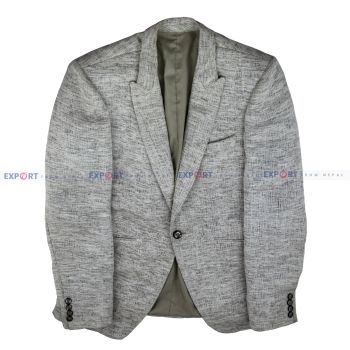 Pashmina Silk Blended Formal Casual Coat Blazer