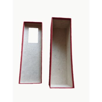 Paper Crafted Wine Bottle Storage Box