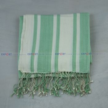 Imported Cashmeree & Silk Blended Stripe Shawl