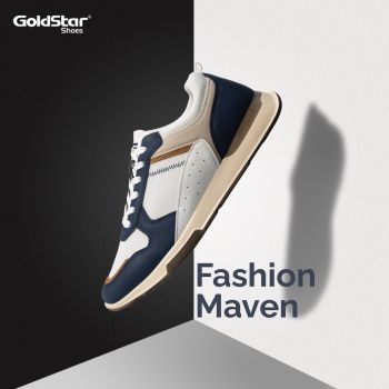 Bryn 01 Navy Goldstar Shoes for Men