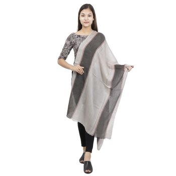Grey Pashmina Shawl For Women