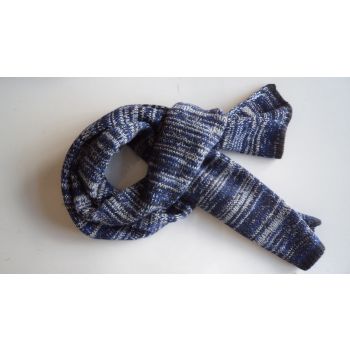 Cashmere and Fine Wool Mix Multi-Color Scarf (30 x150 cms) 