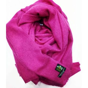 Cashmere Winter Stole with Fringe End