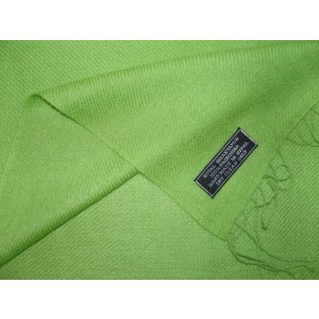 Cashmere winter Stole-green