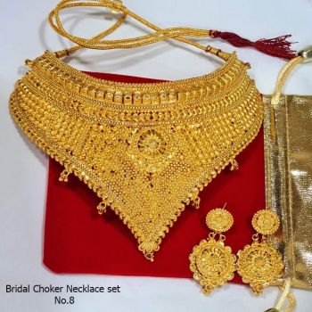 Bridal Choker Necklace set No.8