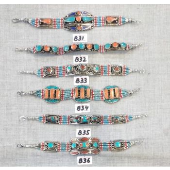 White Metal Fashion Bracelets