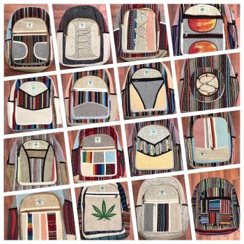 Dozen Set-Hemp BackBag.